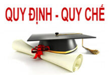 Quy trình tổ chức thi kết thúc học phần trình độ đại học chính quy